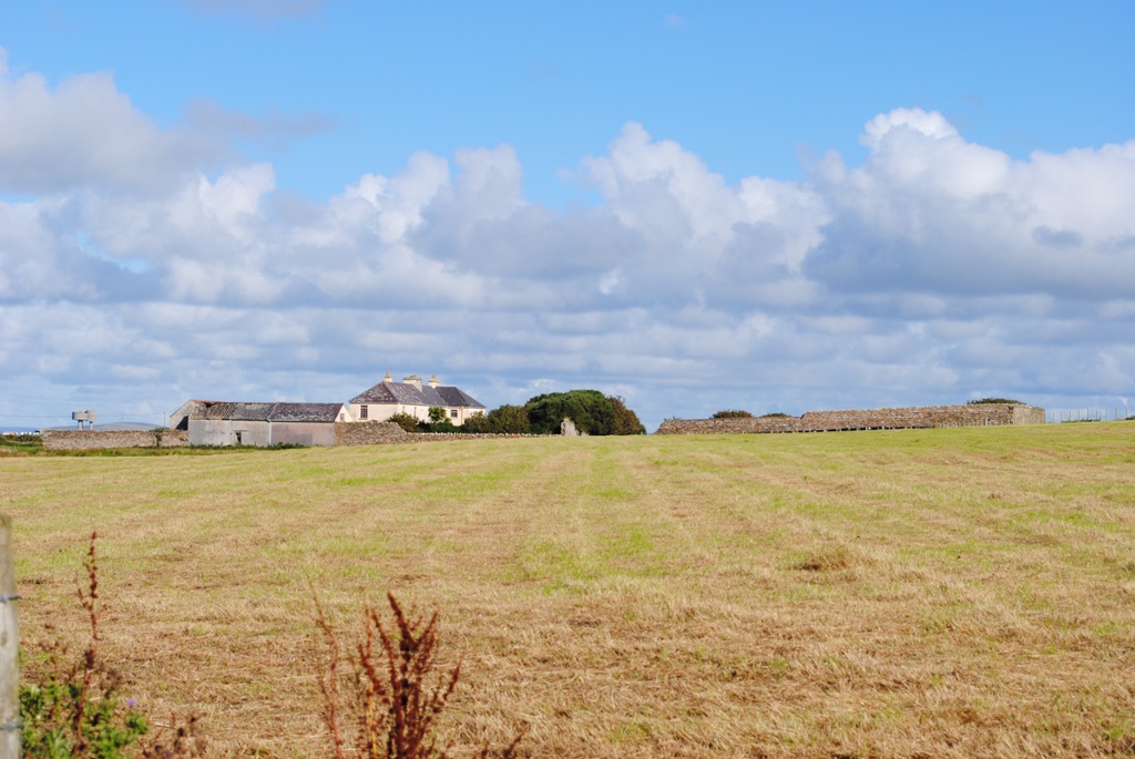 View from road to rear